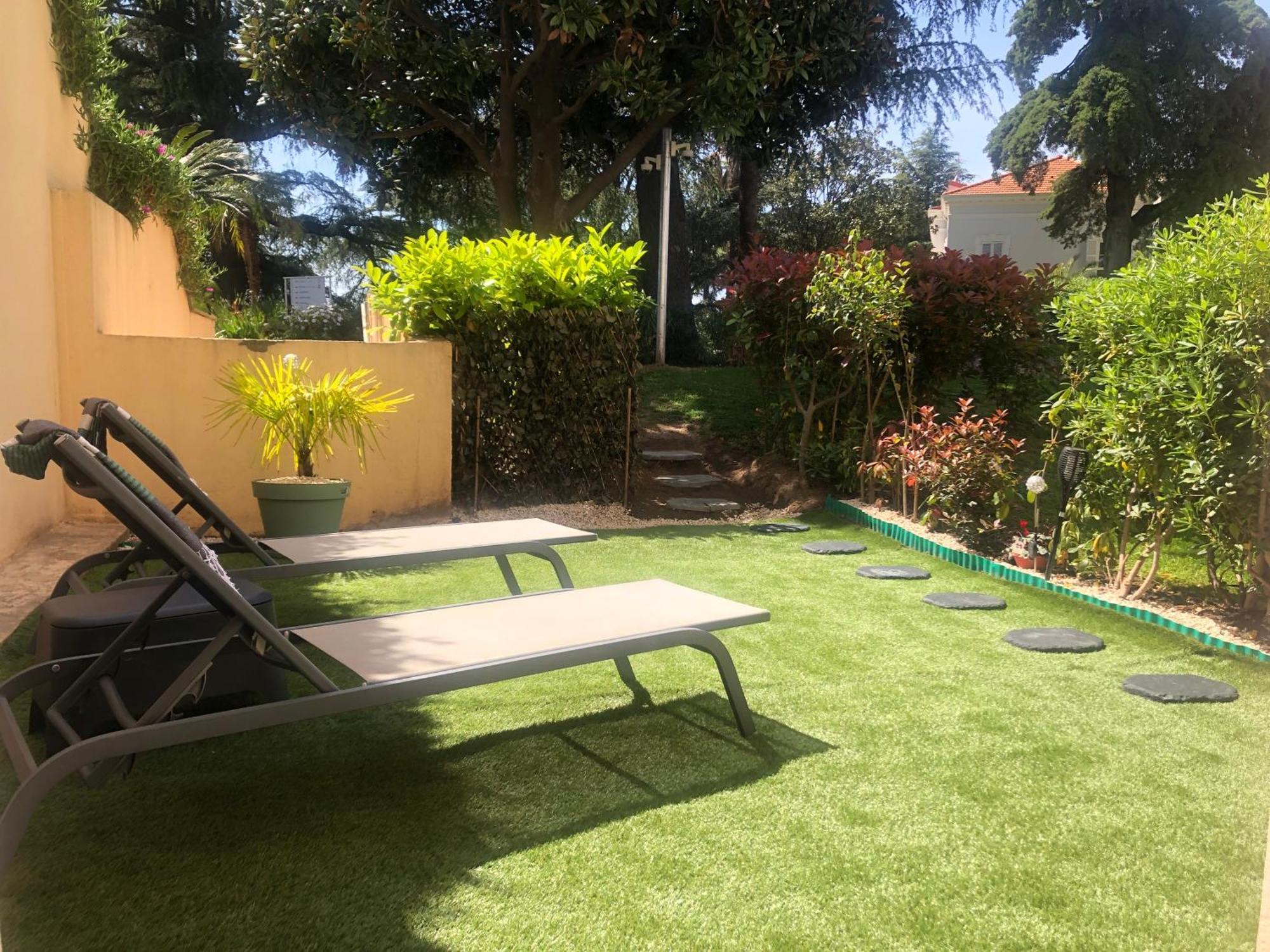Beautiful Garden Apartment Cote D'Azur カンヌ エクステリア 写真
